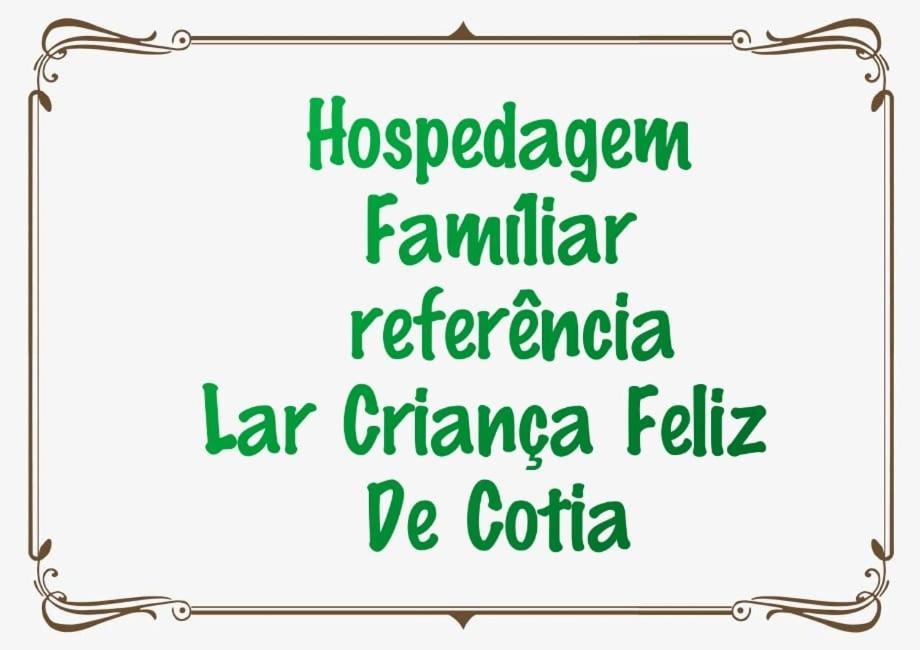 Hospedagem Familiar Cotia  Eksteriør billede